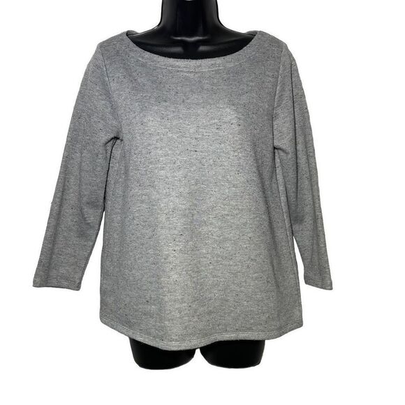 LOFT Sweaters - LOFT 3/4 Length Sweatshirt with Tulip Back